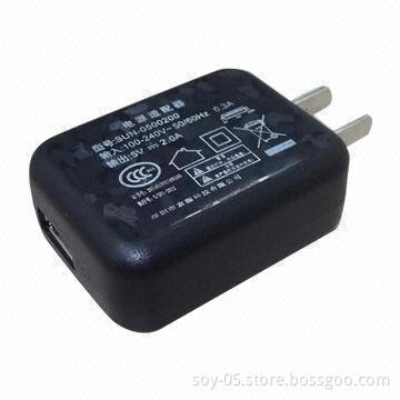 USB Universal Travel Charger with CCC, 100-240V AC, 0.45A, 50-60Hz Maximum I/P Condition